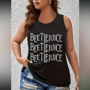 BEETLEJUICE Tank top!!!  🖤🤍